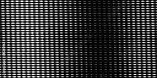 Minimal dark halftone dot pattern background with smooth gradient, ideal for modern digital designs, posters, tech themes, or graphic overlays