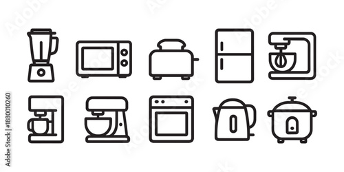 Beverages and Drink Icons Set