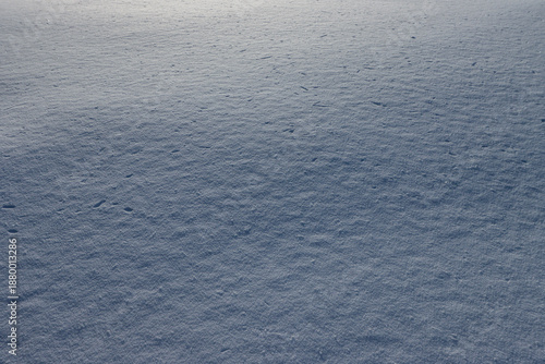 фотографія Snow surface in sunny weather, snow texture, top view.