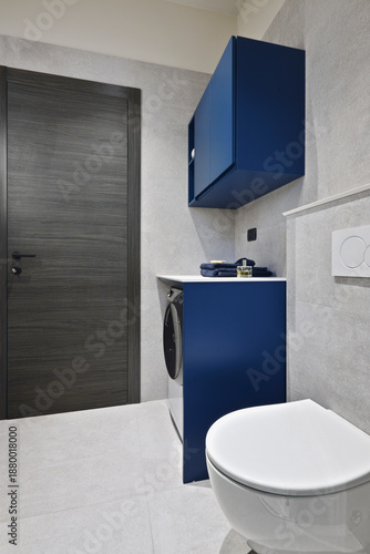 Wallpaper Mural Modern bathroom interior Torontodigital.ca