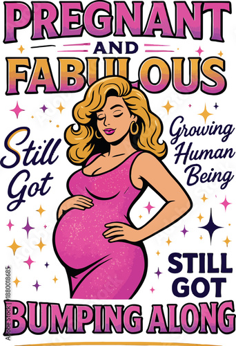 Pregnant Fabulous Bumping Along Human Growing