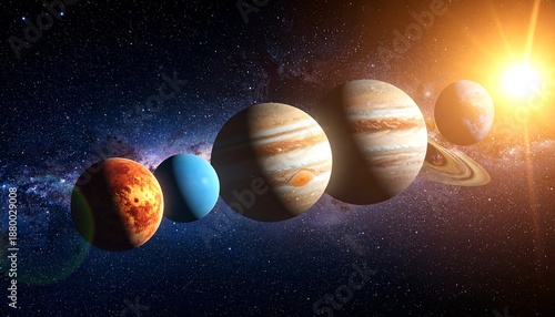 The Solar System - A Cosmic Journey Through Planets and Stars.