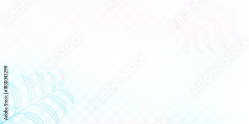 Vector Transparent Shadow of Tree Leaves. Decorative Design Element for Presentations and Mockups. Creative Overlay Effect