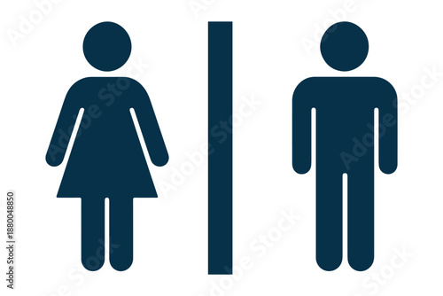 Toilet icon. WC sign. Printable sticker of toilet symbol sign with woman wc man handicapped baby icons. Restroom bathroom and change room sign. WC door plate symbol. Gender sign. man woman icon. 