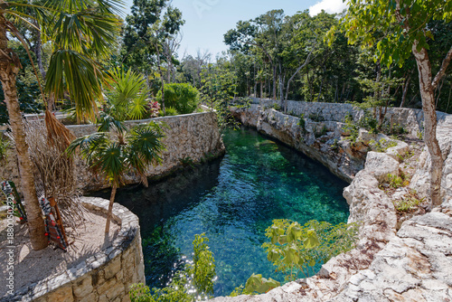 Obraz na płótnie Cenotes Casa Tortuga Tulum