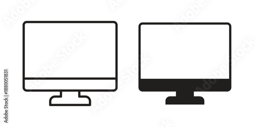 Computer icons symbol. vector illustration pack for apps and designs