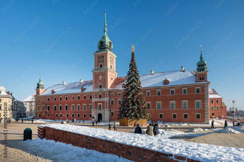 Fototapeta premium Zamek Królewski w Warszawie, Polska