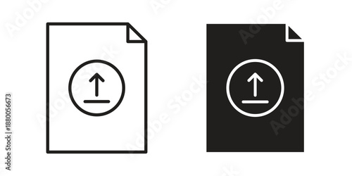File upload icons symbol. vector illustration pack for apps and designs