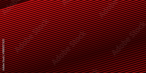 Red diagonal straight line background. Abstract dark striped gradient wallpaper. Red slanted stripes backdrop for flyer, eps 10.