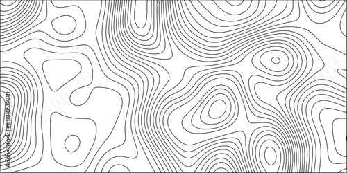 Seamless black and white abstract vector background featuring a vintage floral swirl pattern with ornate wave shapes and artistic textures for a decorative fabric wallpaper design