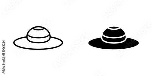 Farmer Icon set. Symbol isolated white background. vector illustration. color editable.