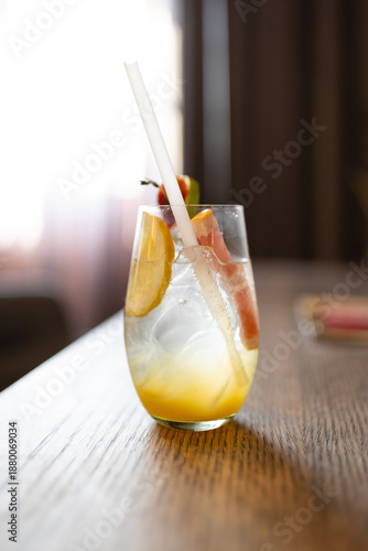 cocktail on the table