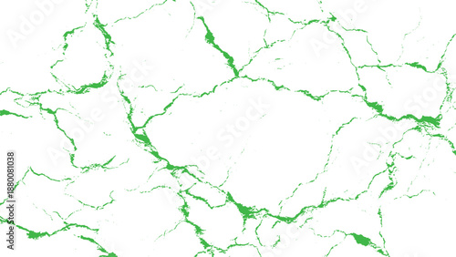 Green marble texture with cracks and veins