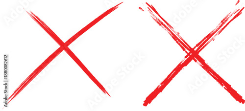 Red cross sign on transparent background, Red cross marker vector. Red cross marker isolated on white background