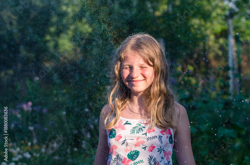 happy summer day with joy and fun