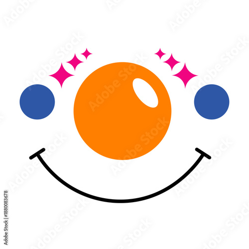 Cute Cartoon Happy Face With Eyes And Smile. Cute Minimalist Clown Emoji. Feedback emoticon outline icon. Very happy, happy, neutral, sad and very sad emoji. Rating face emoji good to bad customer