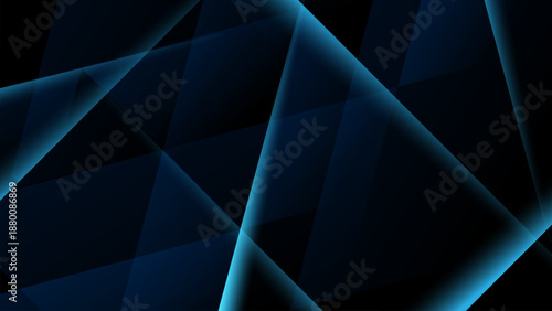 Black and blue light abstract image with technology background concept