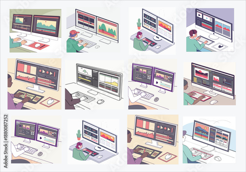 new file of video editor at studio 