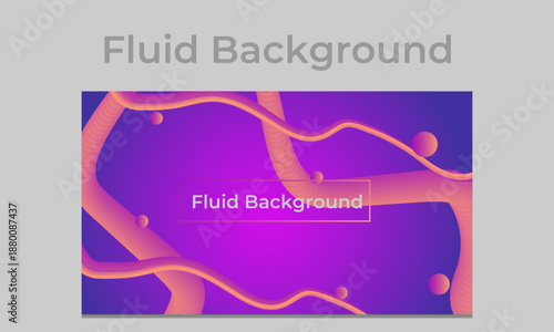 Modern Dynamic Fluid Flowing Background Design