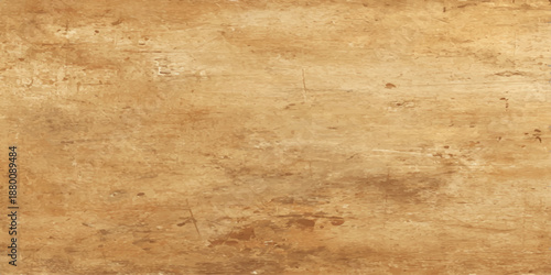 A blank vintage sheet of aged parchment featuring a stained grunge paper texture with a torn brown surface and an ancient antique pattern for a retro design