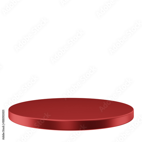 3D Single Podium for product display. 3d Render Podium 03