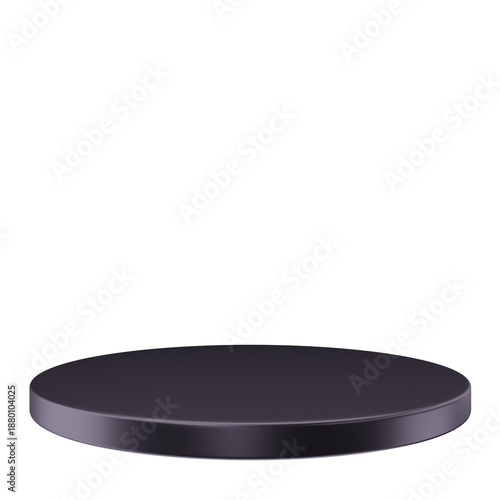3D Single Podium for product display. 3d Render Podium 06