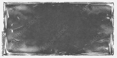 A dark vintage background featuring a black leather texture and gray grunge paper pattern with a dirty concrete wall surface for an old stone and metal art design