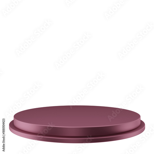 3d render podium.  product display podium