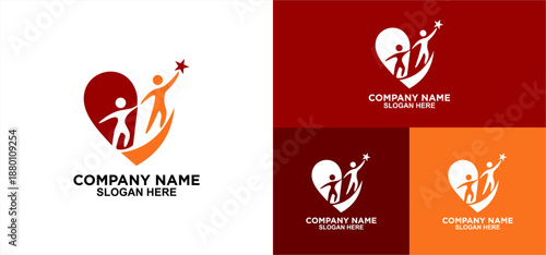 People Love Star Logo