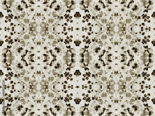 Dirty Color Bohemian Pattern. Ethnic Geometric Brush. Beige Colour Bohemian Texture. Abstract Grunge Dark Brush. Seamless Pale Stain. Abstract Watercolour Repeat Pattern. Water Color Vintage Batik.