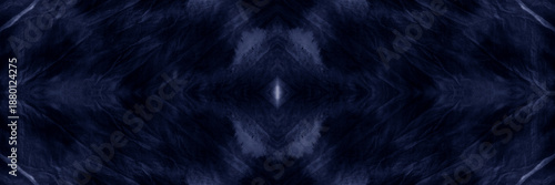 Seamless Abstract Wall. Art Blue Color Tye Die Line. Old Abstract Paper. Blue Colour Repeat. Old Dirty Stain. Rustic Dark Seamless Grunge. Modern Geometric Dirty Spatter. Dark Ink Material Texture.