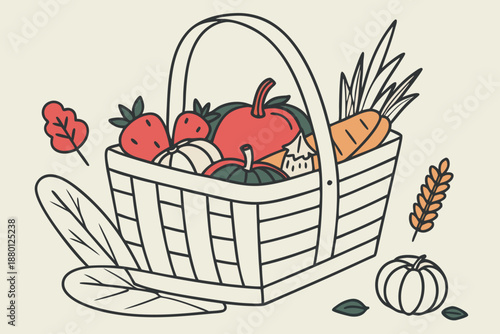 -flat-vector-of-a-harvest-basket-with-minimal-shad.eps