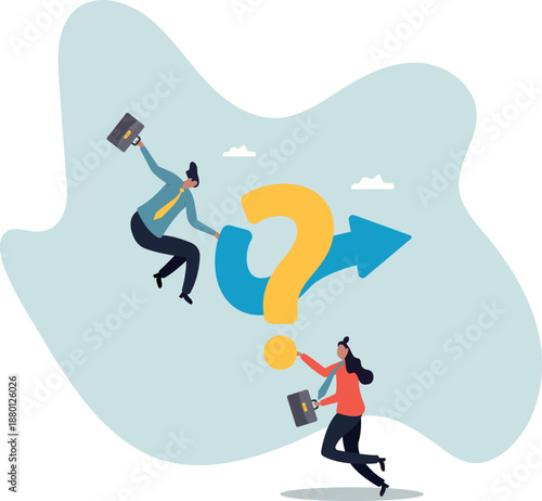 Teamwork to solve business problem, cooperation or collaboration in company to achieve business success.about a man and his life.