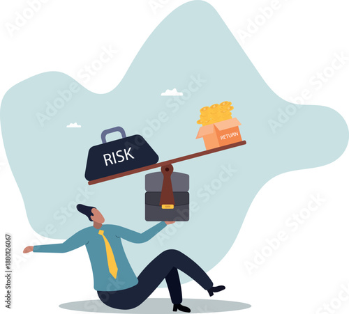 A person compares risk and profit where the risk outweighs the benefit.