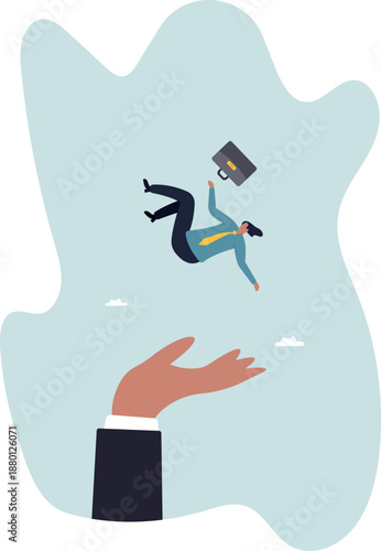 The boss insures his subordinate who screwed up.