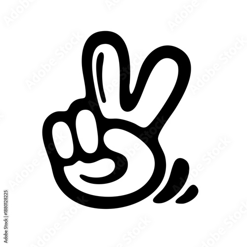 vector hand sign