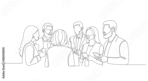 group of business people