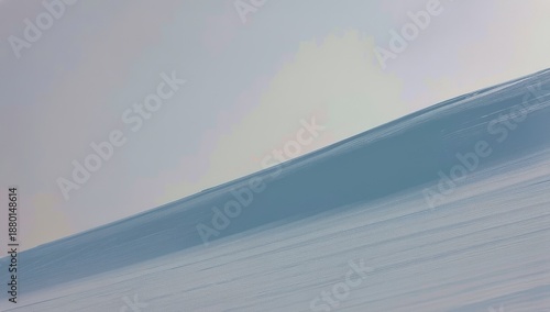 Sunset Sky Over Open Road With Soft Colors and Distant Horizon