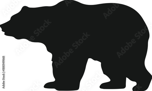 black bear silhouette