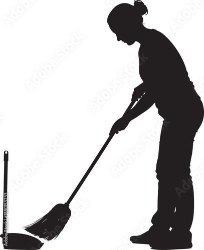 Black silhouette profile of a woman drinking water from a reusable sports bottle, hydration and fitness lifestyle concept.