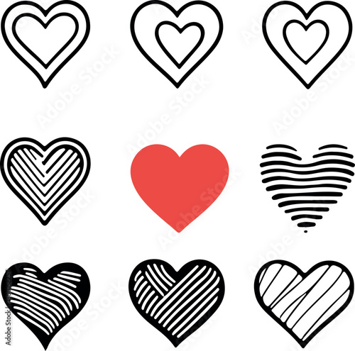 Gorgeous Heart Shapes for Valentine