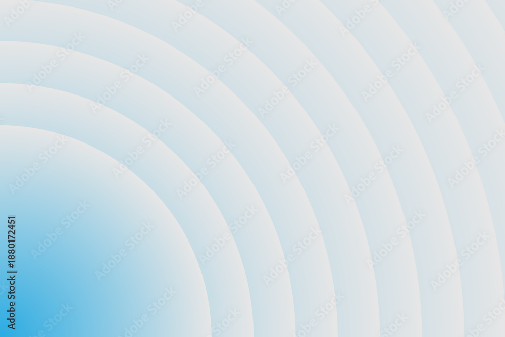 Obraz premium Abstract geometric seamless radiating gradient circles background. Abstract blue geometric gradient circles wallpaper, backdrop, and background. 