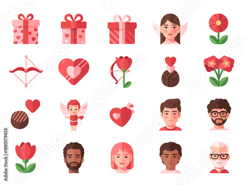 A minimalist, flat-style illustration of a red tulip. Ideal for spring themes, botanical designs, or website graphics needing a fresh, natural touch.