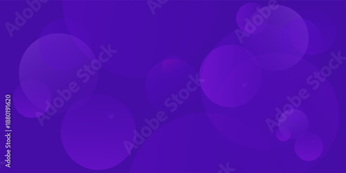 Abstract background design vector, with purple color palette, incorporating circular elements.