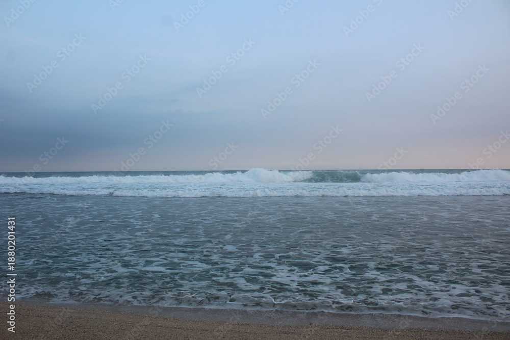 Obraz premium beautiful scenery on the beach