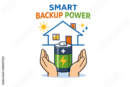 Smart backup power: energy solution for homes with renewable integration