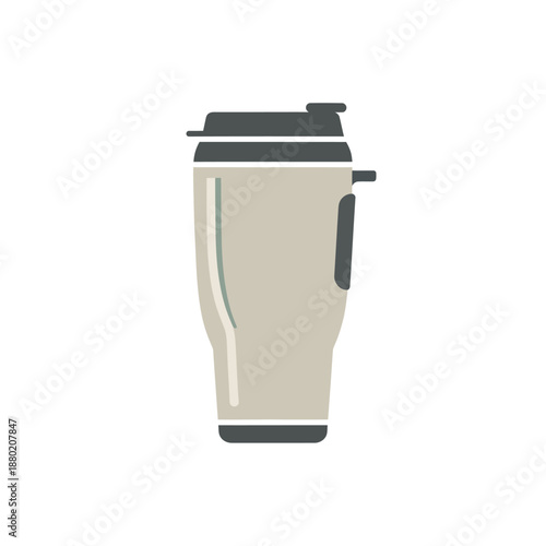 Insulated Tumbler with Lid for Hot and Cold Drinks.