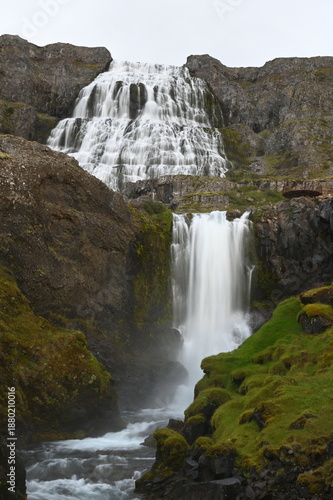 Haestahjallafoss and Dynjandi in the Westfjords, Iceland