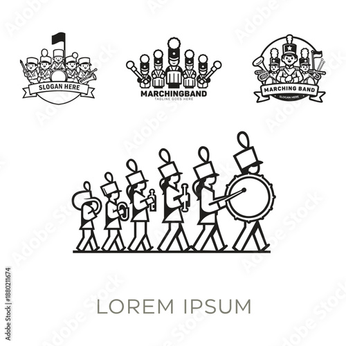 marching band set icon