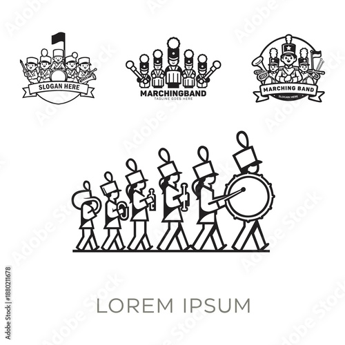 marching band set icon